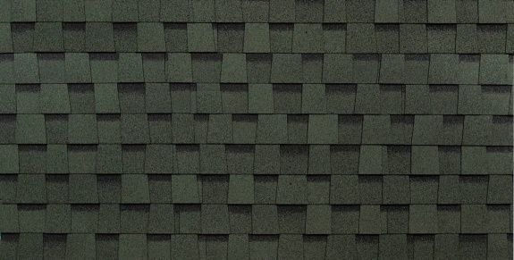 Гибкая черепица Shinglas ФАЗЕНДА Зеленый