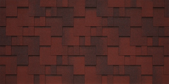 Гибкая черепица Tegola Business Plus Gothik Tasso Rosso 405