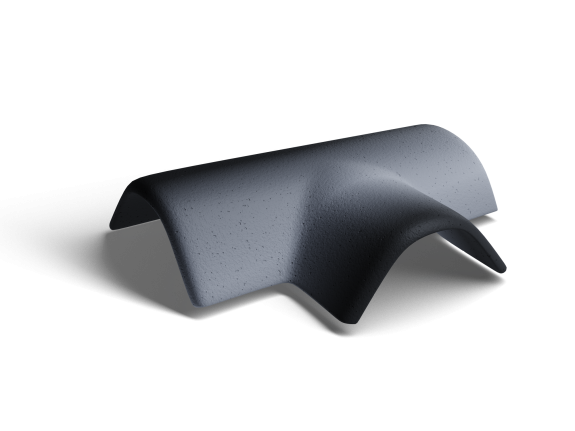 Т-образная черепица Kriastak Antik Графит