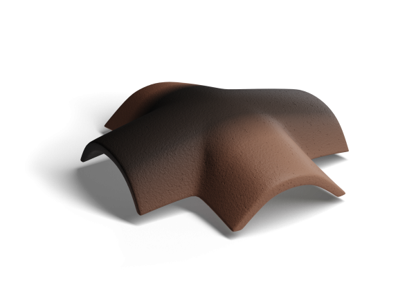 Х-образная черепица Kriastak Antik Коричневый