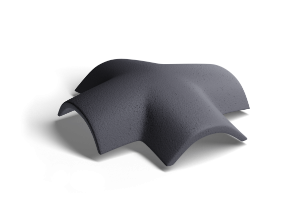 Х-образная черепица Kriastak Classic Графит