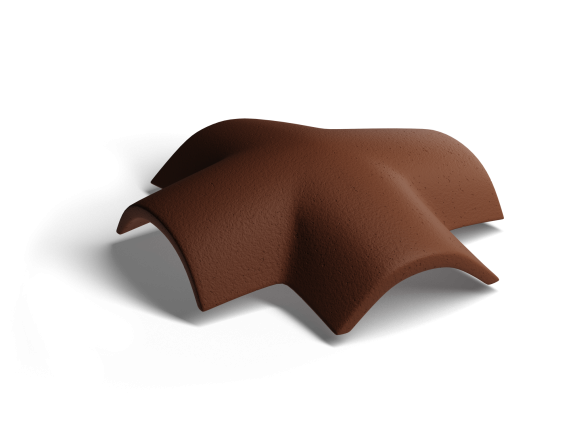 Х-образная черепица Kriastak Classic Коричневый