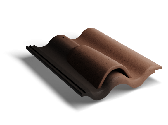 Вентиляционная черепица Kriastak Antik Коричневый