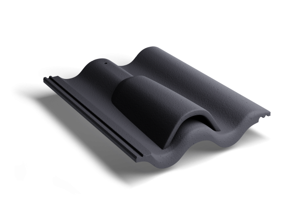 Вентиляционная черепица Kriastak Classic Графит