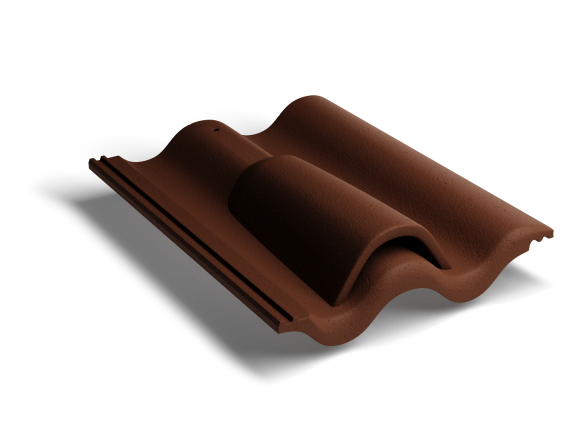 Вентиляционная черепица Kriastak Classic Коричневый