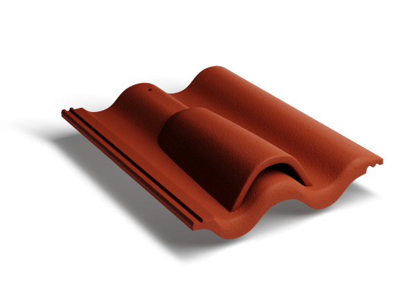 Вентиляционная черепица Kriastak Classic Красный