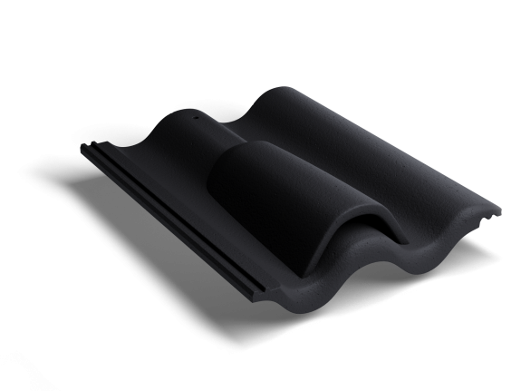 Вентиляционная черепица Kriastak Classic Черный