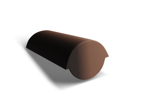 Начальная коньковая черепица Kriastak Antik Коричневый