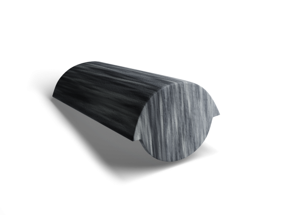 Начальная коньковая черепица Kriastak Antik Серый