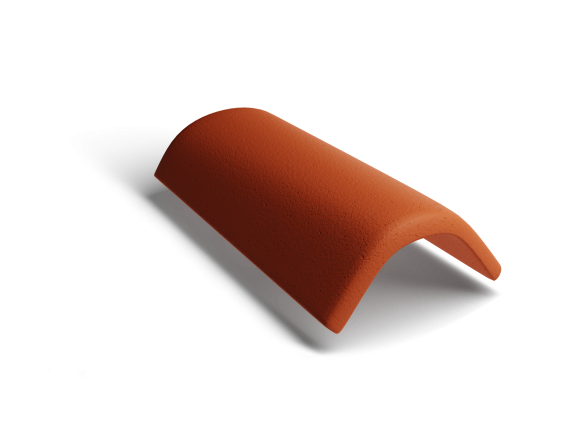 Коньковая черепица Kriastak Classic Кирпично-Красный