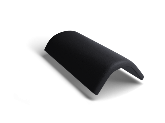 Коньковая черепица Kriastak Classic Черный