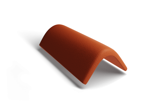 Торцевая черепица Kriastak Classic Кирпично-Красный