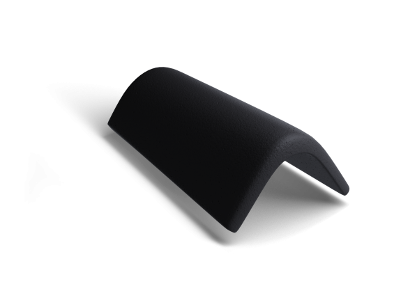 Торцевая черепица Kriastak Classic Черный