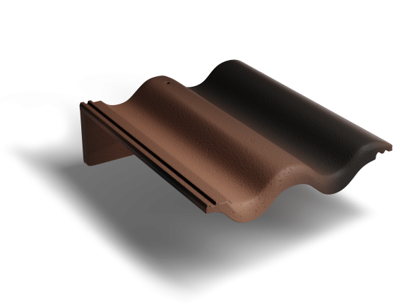 Пультовая черепица Kriastak Antik Коричневый