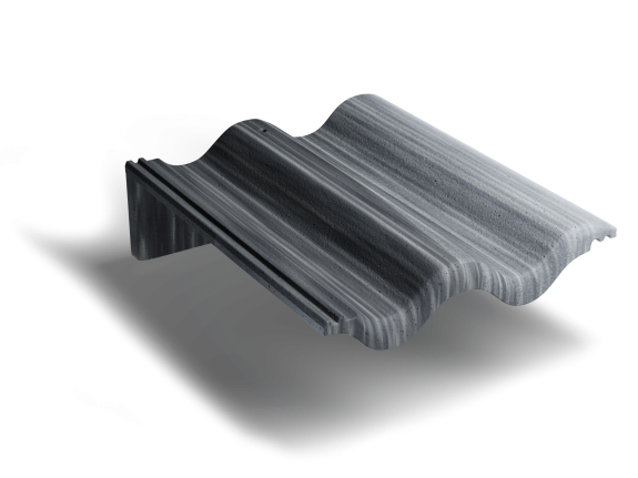 Пультовая черепица Kriastak Antik Серый