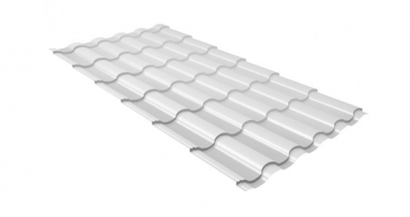 Металлочерепица квинта плюс 0,45 PE RAL 1018 цинково-желтый