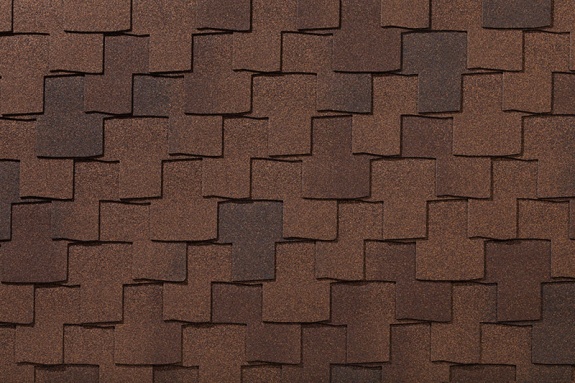 Гибкая черепица Roofshield Premium Fusion Мускатный орех