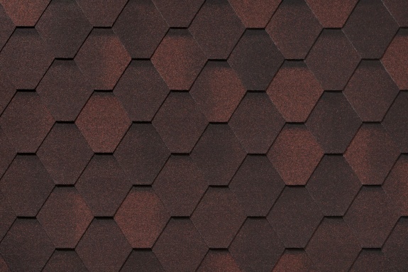 Гибкая черепица Roofshield Premium Стандарт Гранатовый отлив