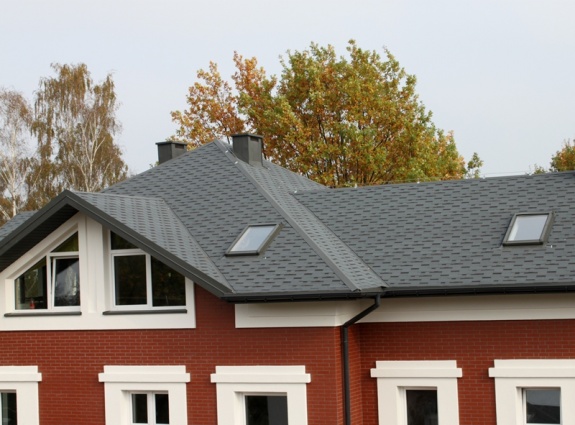 Гибкая черепица Roofshield Premium Модерн Бархатно-черный