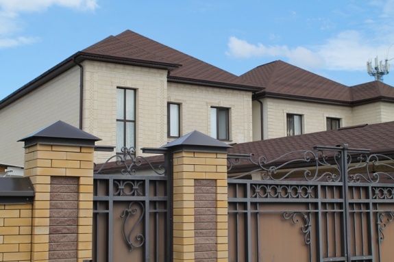 Гибкая черепица Roofshield Premium Модерн Коричневый с оттенением