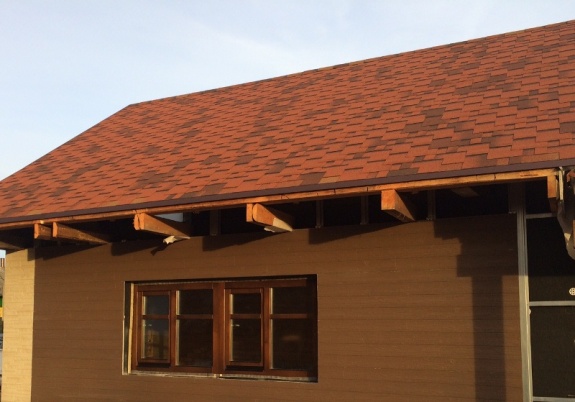 Гибкая черепица Roofshield Premium Модерн Миндальный