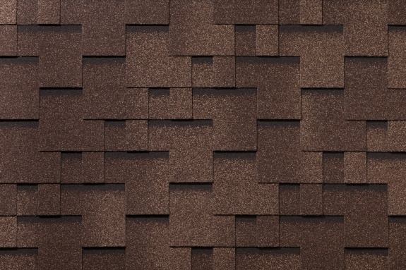 Гибкая черепица Roofshield Premium Модерн Лесной орех