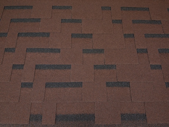 Гибкая черепица Roofshield Family Light Модерн Каштан