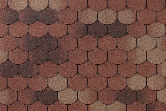 Гибкая черепица Roofshield Family Light Готик Терракота