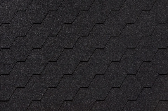 Гибкая черепица Roofshield Family Eco Light Стандарт Графитно-черный