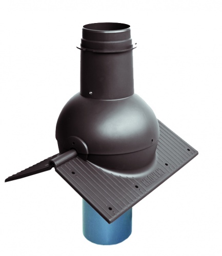 Krovent Pipe-cone коньковый выход канализации коричневый
