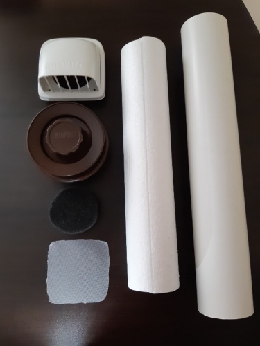 Приточный вентиль KROVENT сигнальный белый