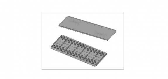 Коньковый аэратор KROVENT