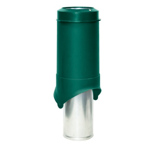 Выход вентиляции Krovent Pipe-VT 150is/500 зеленый