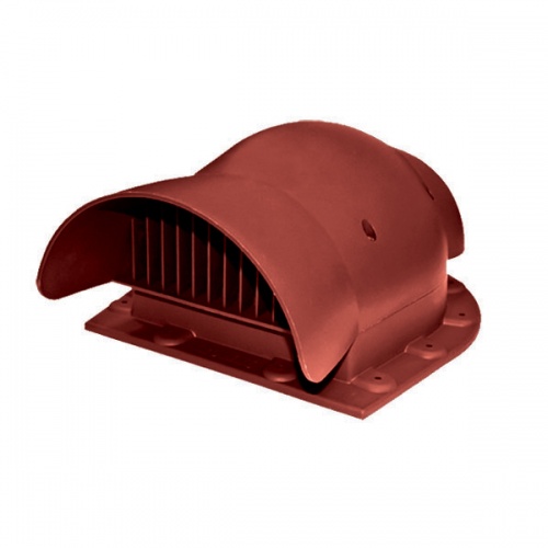 Кровельный вентиль Krovent KTV-Seam красный