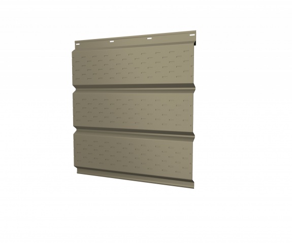 Софит металлический полная перфорация 0,45 Print Elite с пленкой White Wood