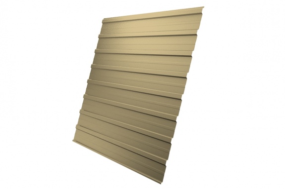 Профнастил С10A 0,45 Lite PE RAL 1014 слоновая кость