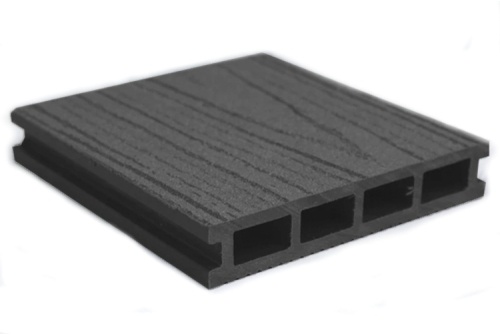 Террасная доска MasterDeck вельвет и тиснение Антрацит 3м