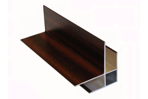 Универсальный профиль MasterDeck алюминиевый ламинированный внутренний Венге 3м