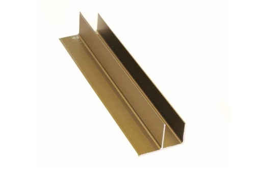 F-профиль MasterDeck 30х58,5мм анодированный Шампань 3,8м