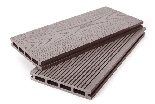 Террасная доска Grand Line 140 мм тиснение дерево Шоколад 4м