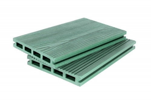 Террасная доска Grand Line 140 мм 3D Зеленый 3м