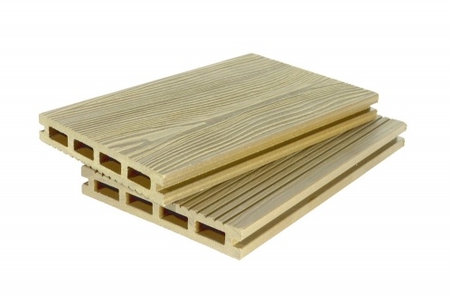 Террасная доска Grand Line 140 мм 3D Золотой 3м