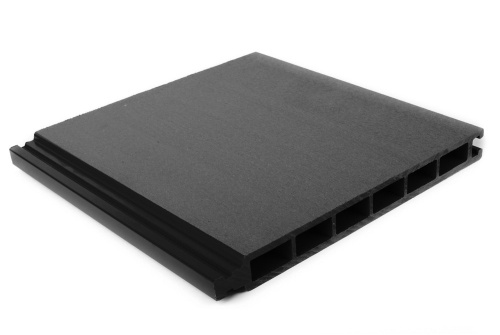 Стеновая панель Grand Line 300х30 мм Графит 4м