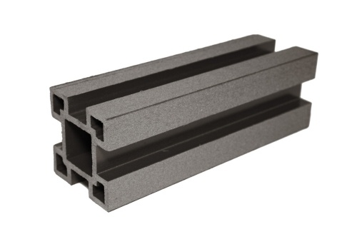 Столб Grand Line с пазами 100х100 мм Венге 4м