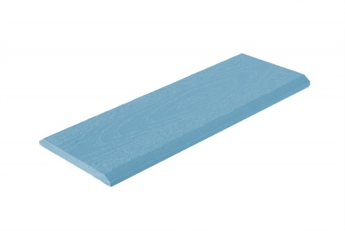 Торцевая планка Grand Line 118х11 мм Синий 3м