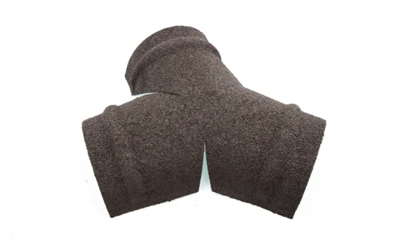 Тройник Y конька полукруглого КЧ GL эспрессо