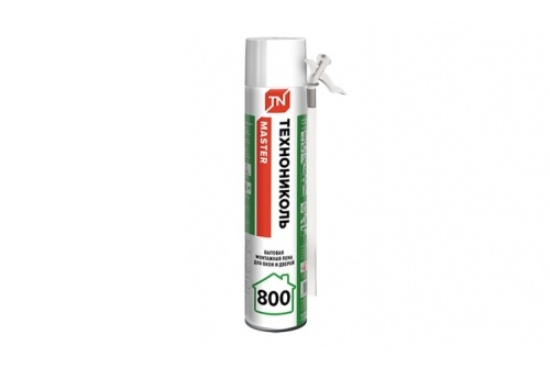 Пена монтажная бытовая ТЕХНОНИКОЛЬ MASTER 800 всесезонная