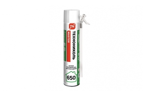Пена монтажная бытовая ТЕХНОНИКОЛЬ MASTER 650 всесезонная