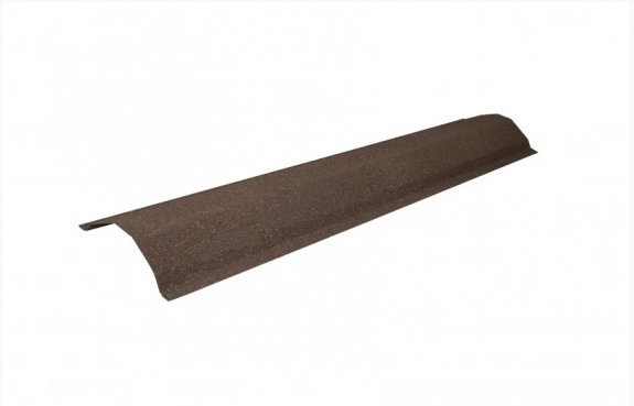 Планка конька ребрового КЧ GL американо _Barcelona new, Roman, длина 1,25 м