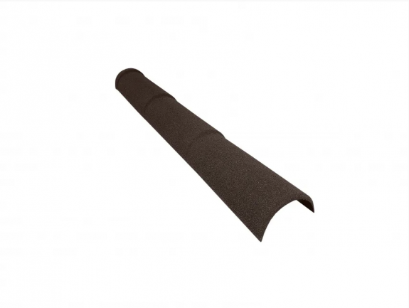 Конек полукруглый тройной КЧ GL капучино _Barcelona new, Roman